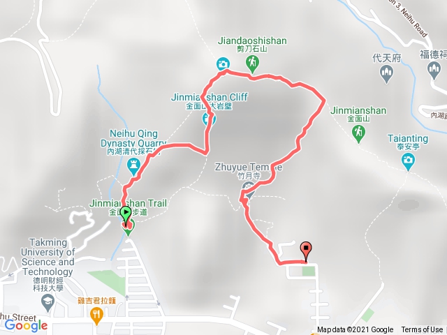 金面山健行20210131