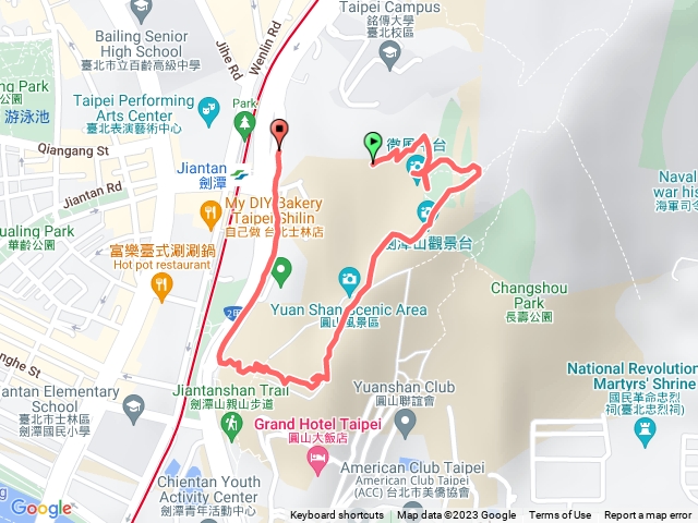 小百岳集起來劍潭山親山步道20230405155033