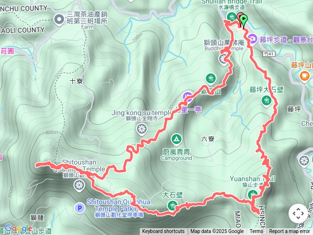 猿山-玖玖步道-獅山