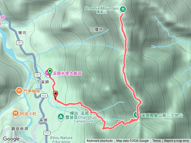 溪頭鳳凰山預覽圖