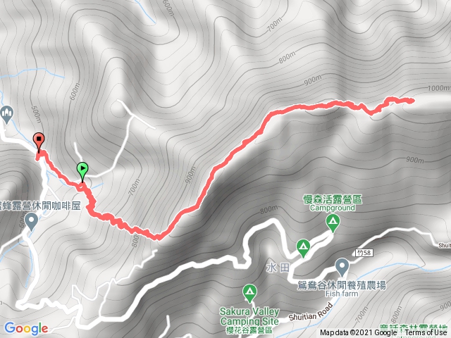 馬武督山、蓮包山（金華山慈惠堂登山口）