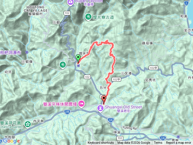 JJ石筍古道庚子寮古道出雙溪預覽圖