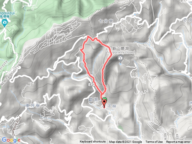 新山-五指山古道O型