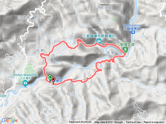 新寮步道、三層瀑布、幼坑古道 _O繞