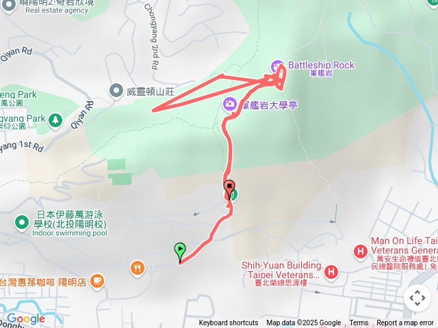 軍艦岩拍照路線