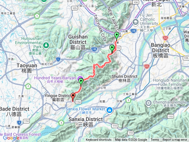 台北天際線第八段迴龍到鶯歌