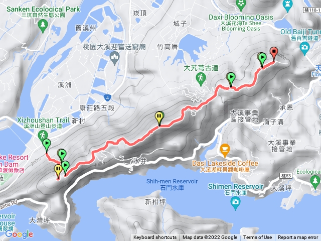 溪頭縱走（溪洲-＞頭寮）