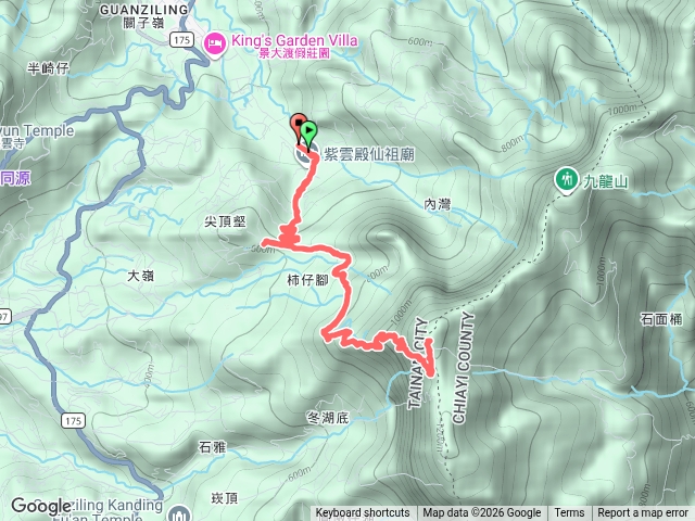 關仔嶺大凍山步道