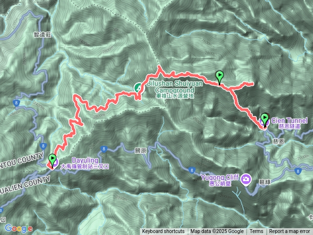 畢羊縱走2天一夜