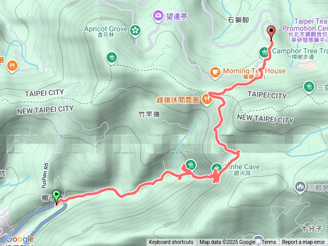 2025微笑山線第七段Part2：【二格山系】銀河洞越嶺段20251030
