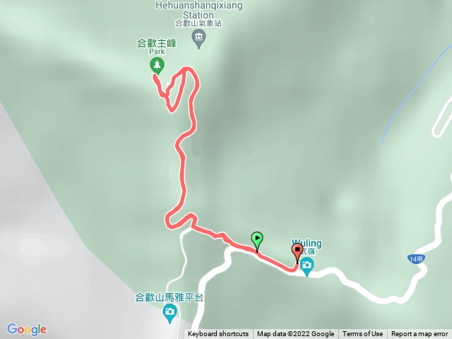 20220804 合歡主峰（武嶺接捷徑