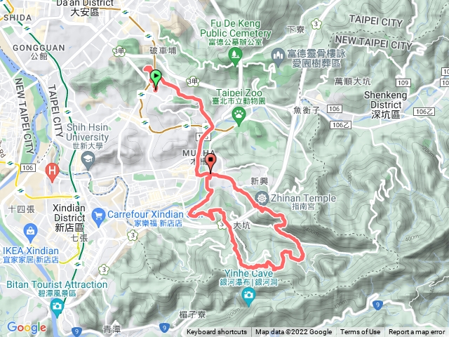 台北大縱走第七段