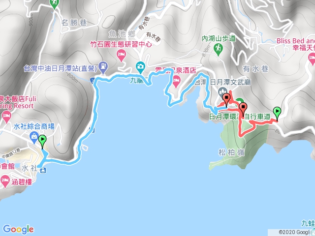  20170203松柏崙步道-文武廟-水社自行車道