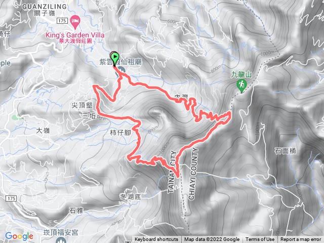 九龍山大凍山O型縱走