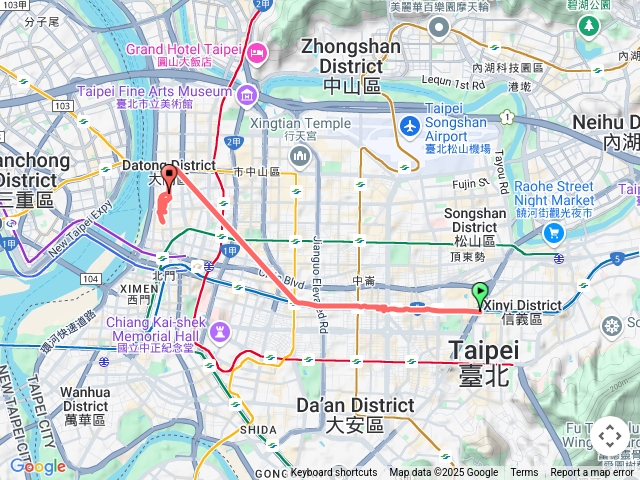 大巨蛋-大稻埕散步