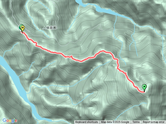 西巒大山(人倫登山口)