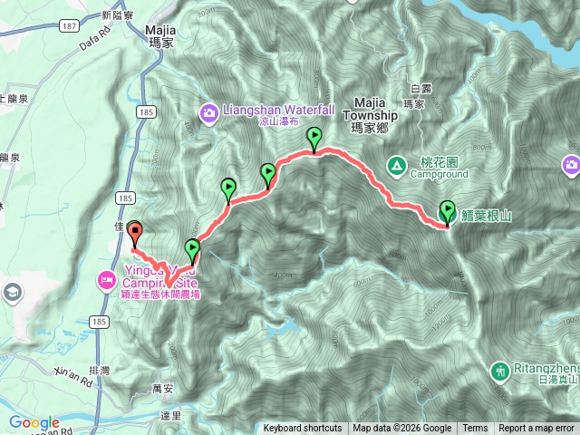 岦頂山-真岦山-鱈葉根山預覽圖