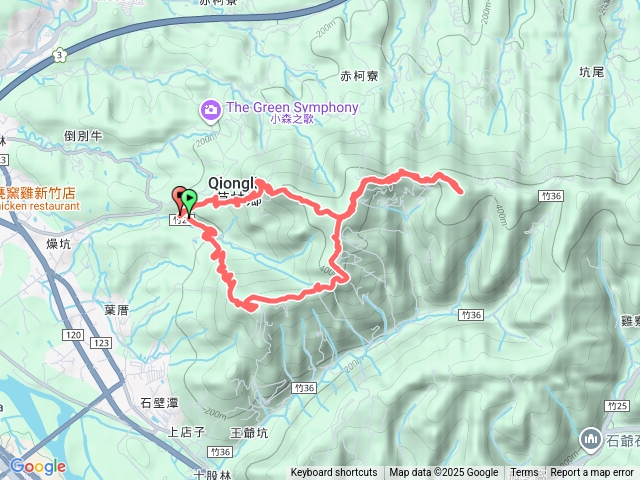 飛鳯山-中坑山-牛欄窩山