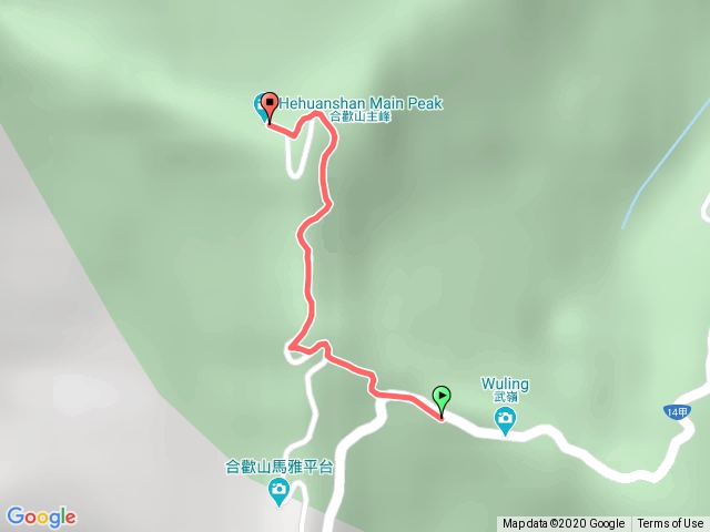 台灣百岳合歡主峰