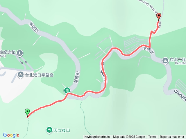 【任務一】2025臺北大縱走臺北大縱走第六段：中華科技大學至捷運麟光站202511291316預覽圖