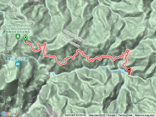 大霸群峰D1（管制站-馬達拉溪營地）