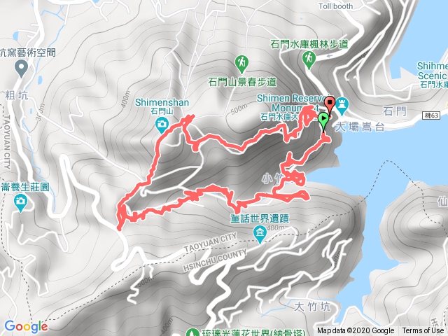 小竹坑古道+石門山