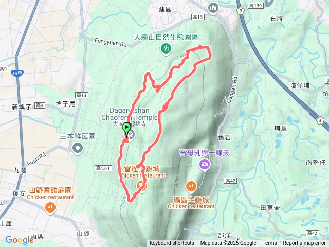大崗山O型