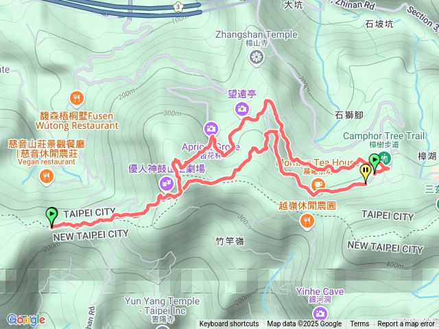 待老坑山步道-樟湖步道-樟樹步道