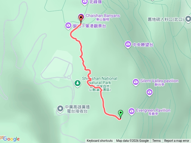 柴山分水嶺