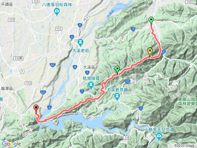 五石縱走加長版