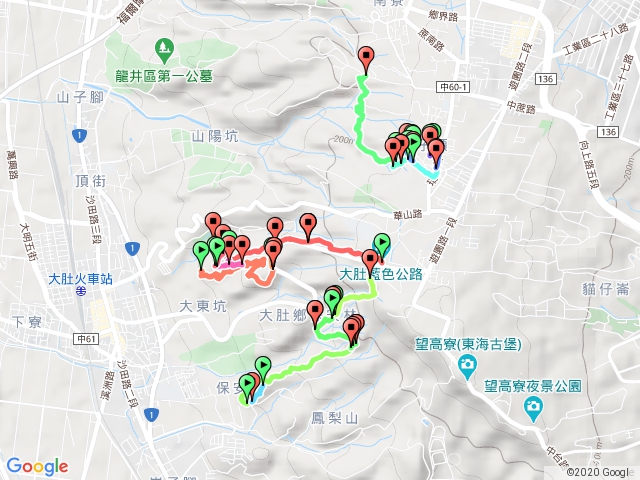 台中大肚萬里環保瑞井主要步道