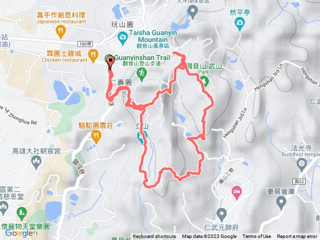 230429-大社觀音山9連峰。美美兔不玩了，冬天再戰。