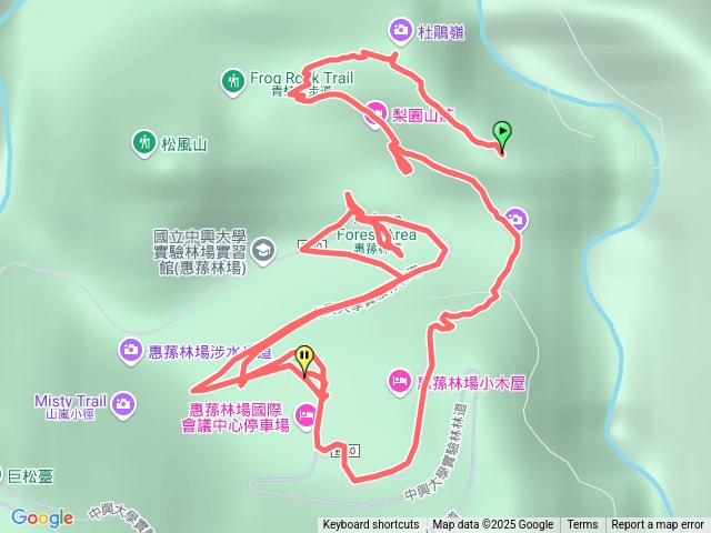 惠蓀林場杜鵑嶺步道預覽圖