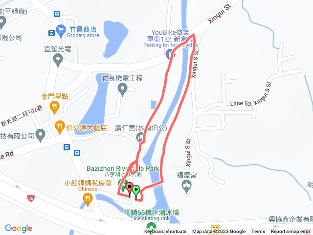 伯公潭跳石步道