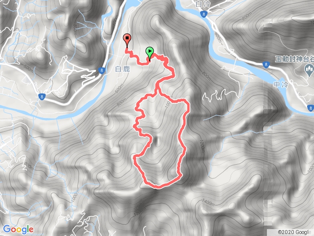 白毛山O型路線