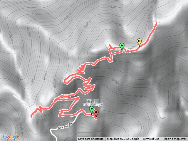 西關刀山北峰-關刀山西峯-關刀山