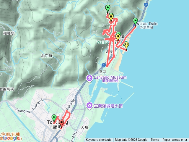 宜蘭頭城石空步道