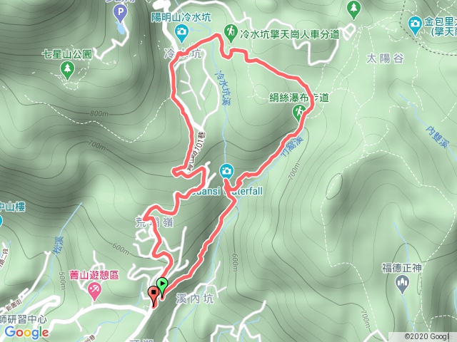 菁山小鎮到冷水坑一圈