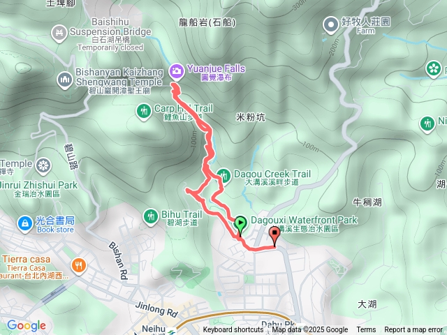 鯉魚山圓覺瀑布