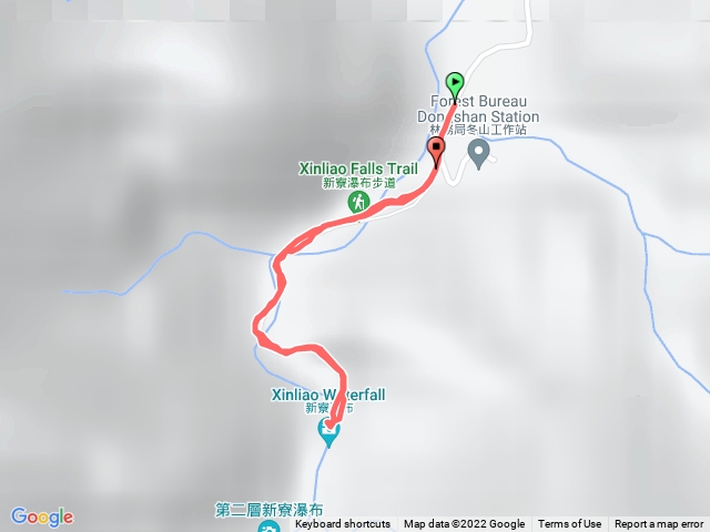 220815新寮瀑布第一層步道