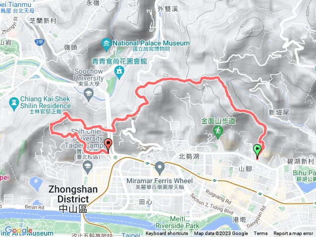 金面山、文間山縱走