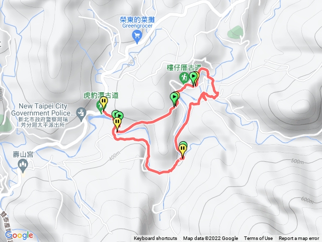 虎豹潭古道，樓仔厝古道，O型