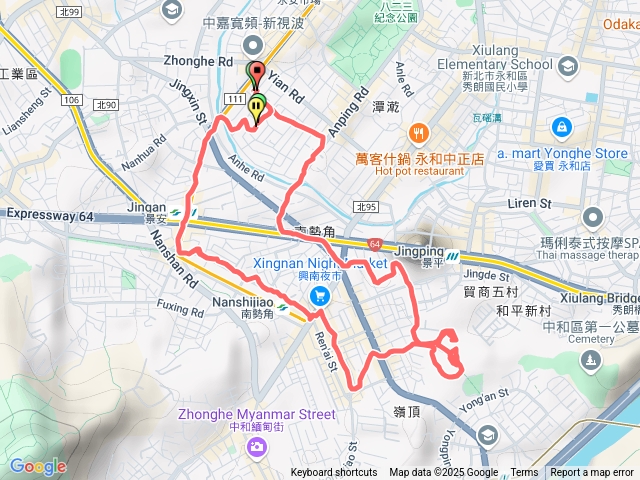 中和保健路ㄧ金山寺ㄧ三介廟