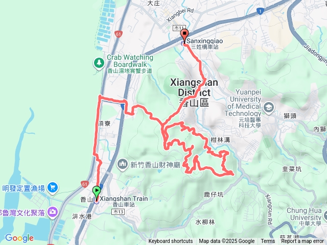 走讀新竹香山火車站～三姓橋火車站健行趣預覽圖