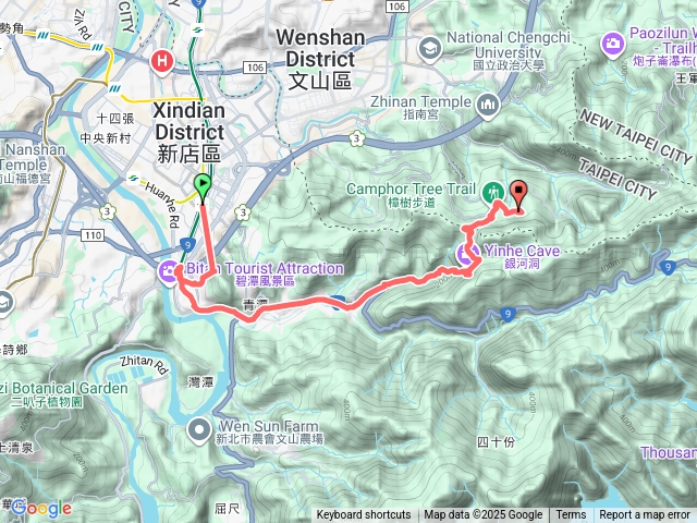 獅頭山碧潭銀河洞貓空