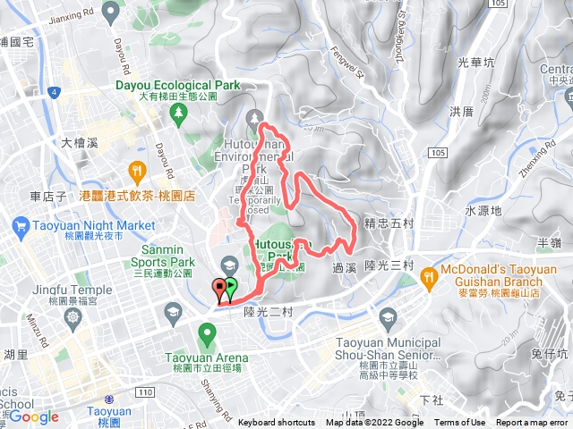 桃園虎頭山o型