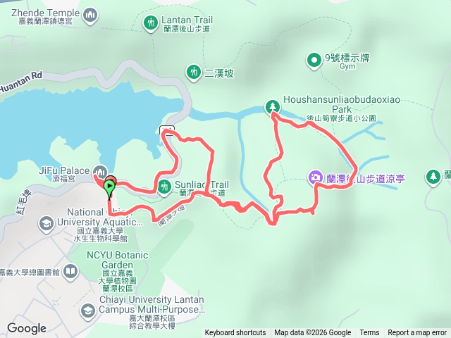 蘭潭後山步道