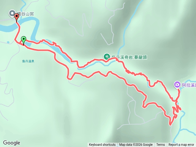 鐵谷山宮.龜丹奇岩暴龍頭.大鋼牙.壺穴.阿拉溪斜瀑群(旱季限定)預覽圖