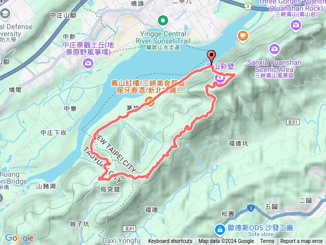 永安宮，彩壁，五十分，烏塗窟山預覽圖