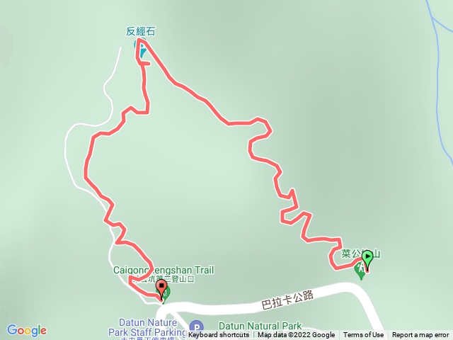 菜公坑古道